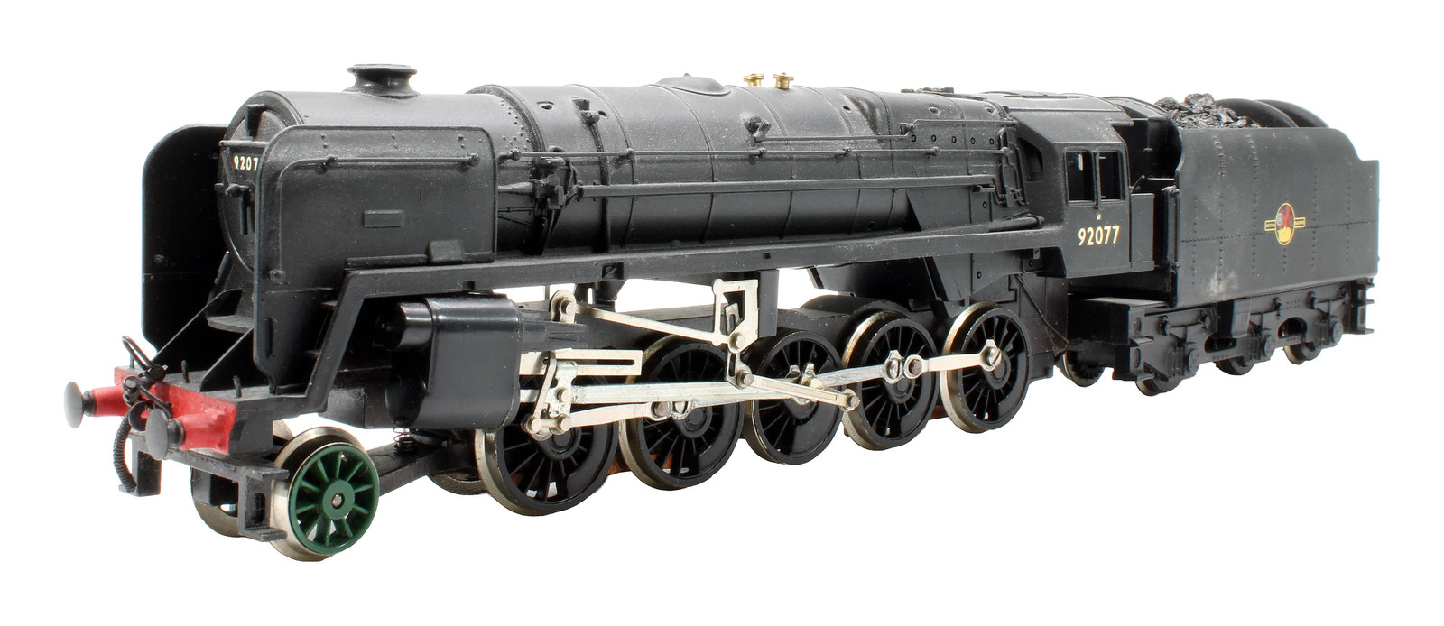 HORNBY OO GAUGE BR BLACK CLASS '92077' STEAM LOCOMOTIVE