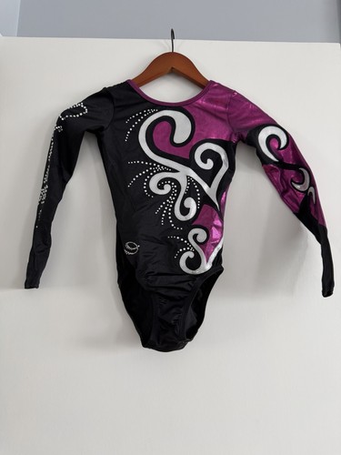Dreamlight Wettkampf Trikot mit Strass Größe Kind 8-10 - Bild 1 von 11