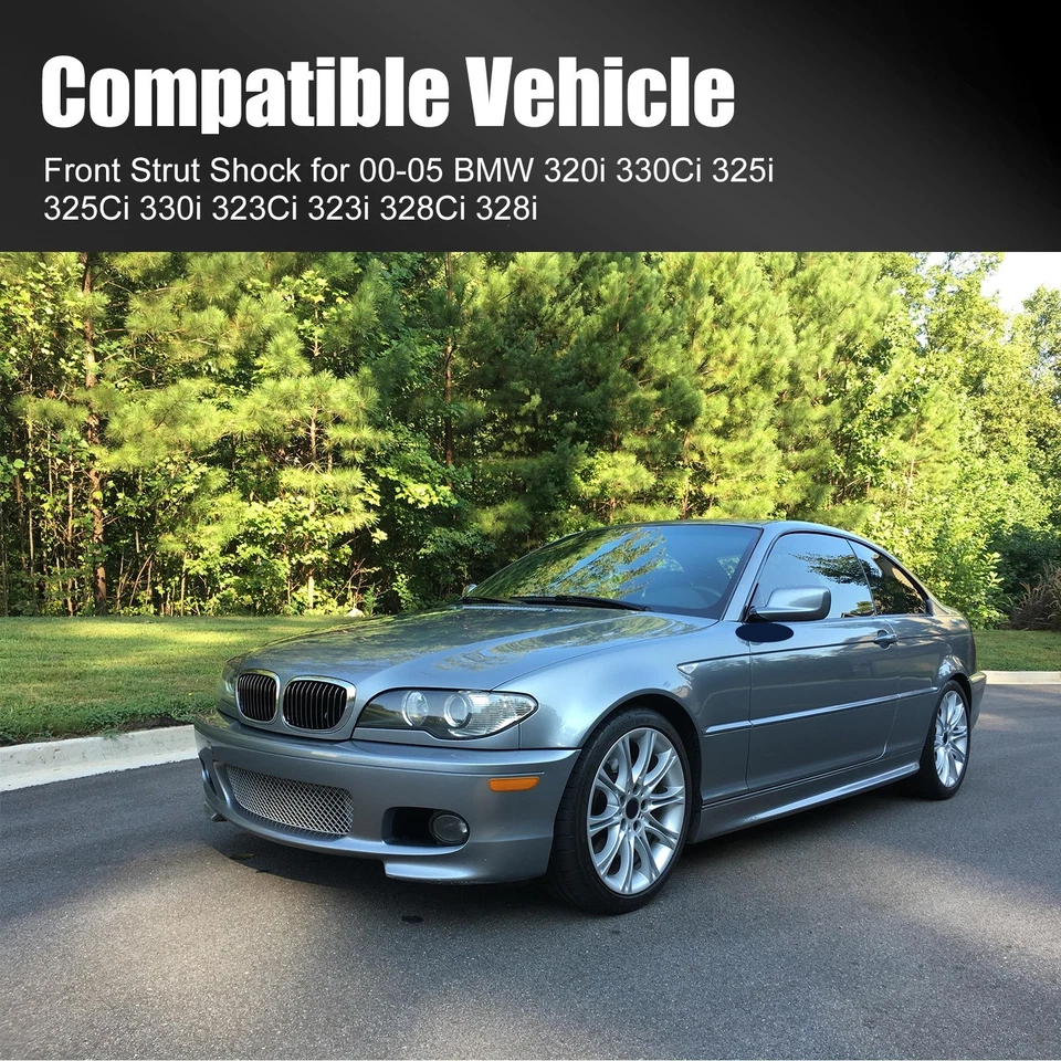 2x Front Quick Complete Struts Shocks Assembly For BMW 320i 323i 325i 330i RWD Foto 2 de 4