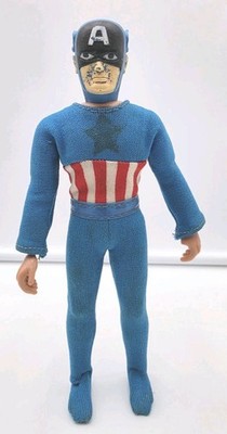 Captain America 8  Action Figure Toy Vintage 1973 Mego Corp 