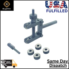 Clamp Type Knurling Tool 2" Inches Capacity 3/8" Shank for Lathe