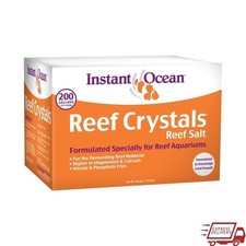 Reef Crystals Sea Salt Reef Aquariums Extra Calcium Trace Elements Vitamins New