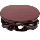 Wood Base Stand for Teapot Buddha Flower Pot Display Home Decor