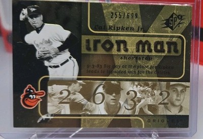 2007 SPx - Iron Man Cal Ripken #IM13 /699