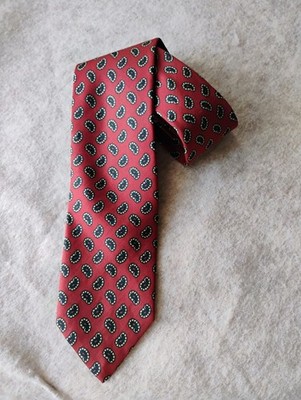Robert Talbott Paisley The Gentry Ltd Men's Silk Necktie Hand Sewn