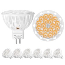 MR16 Gu5.3 LED Bulbs, Warm White 2700K Light Bulbs, 12V 5W 50W Halogen Equiv...