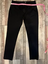 Labijou Skinny Stretchy Pants ~ Black ~ Sz L ~