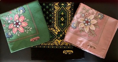 All 4 Les Olivades Vintage Scarves for one price of $65