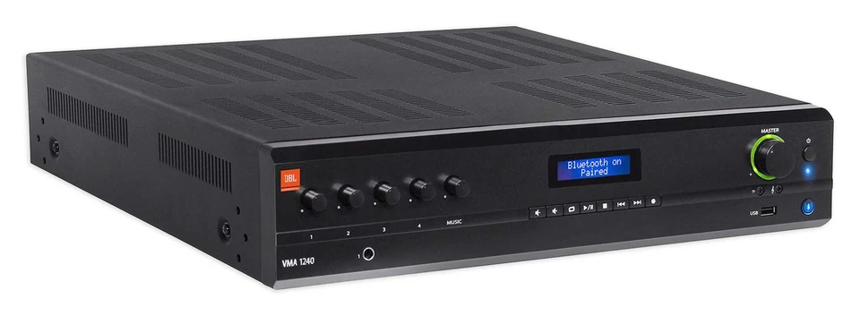 JBL VMA1240 Commercial 70v Bluetooth Mixer/Amplifier+Wifi Streaming Receiver - Image 4 of 4