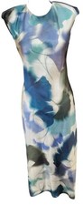 ZARA Printed Satin Midi Dress Size XS NEW