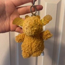 Cute Jellycat Little Dragon Plush Keychain Bag Charm Golden Gift Collectible NWT