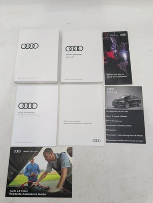 2020 AUDI Q8 OWNERS MANUAL BOOKS MAINT WARR REF XM GUIDE CASE ALL MODELS