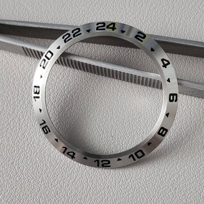 SEIKO Bezel SKX007 / SLIM 24HR Brushed