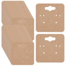 100 Pcs 2 Inch Paper Earring Display Holder Cards for Selling Retail Crafts