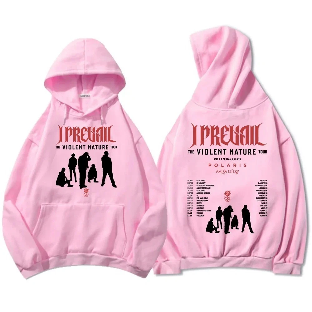 I Prevail VIOLENT NATURE Tour 2026 Double Sided Hoodies