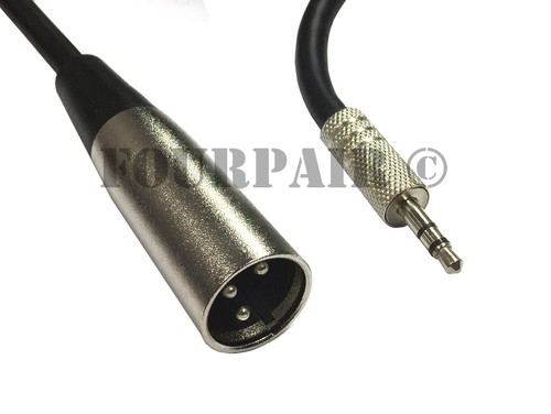 Xlr Y Cable Splitter CablesOnline 6ft Mini-XLR Female To XLR Male Plug Pro Lapel Microphone Cable X 856506 - Foto 9