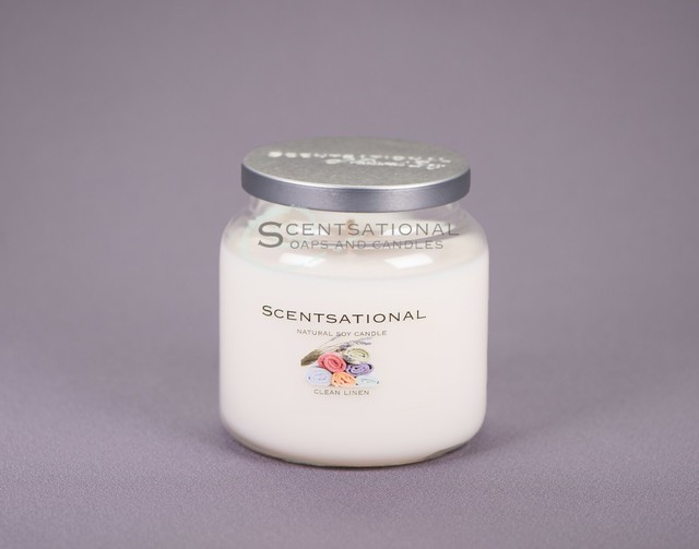 Scentsational Candles. Clean Linen Jar Candle. eBay