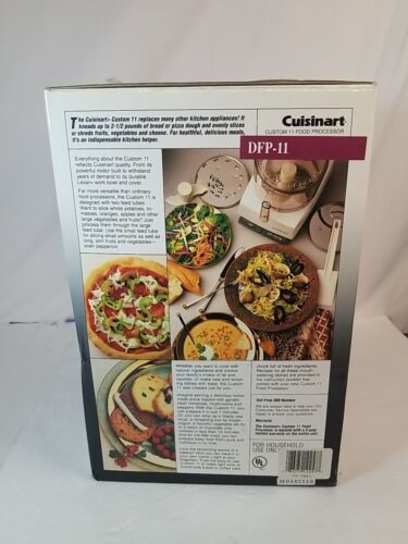 Cuisinart Deluxe 11 Cup Food Processor Attachments & Accessories - Picture 4 of 6