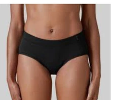 Thinx For All Black Brief Period Panty Size Medium Super ** New No Package