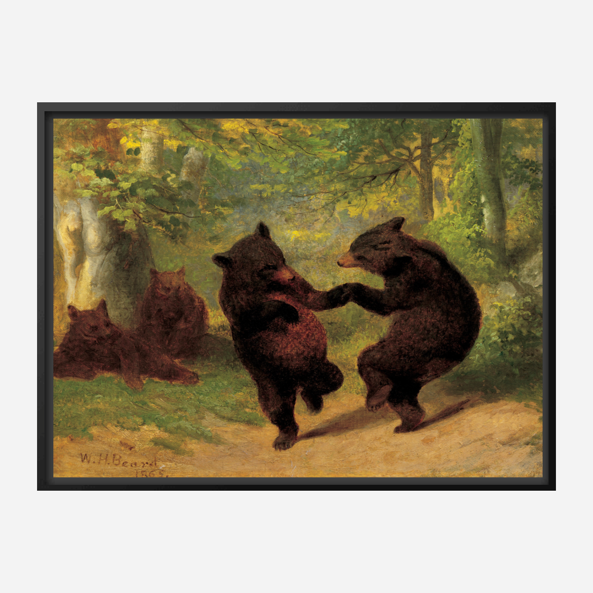 Dancing Bears by William Holbrook Beard Giclee Art Print +