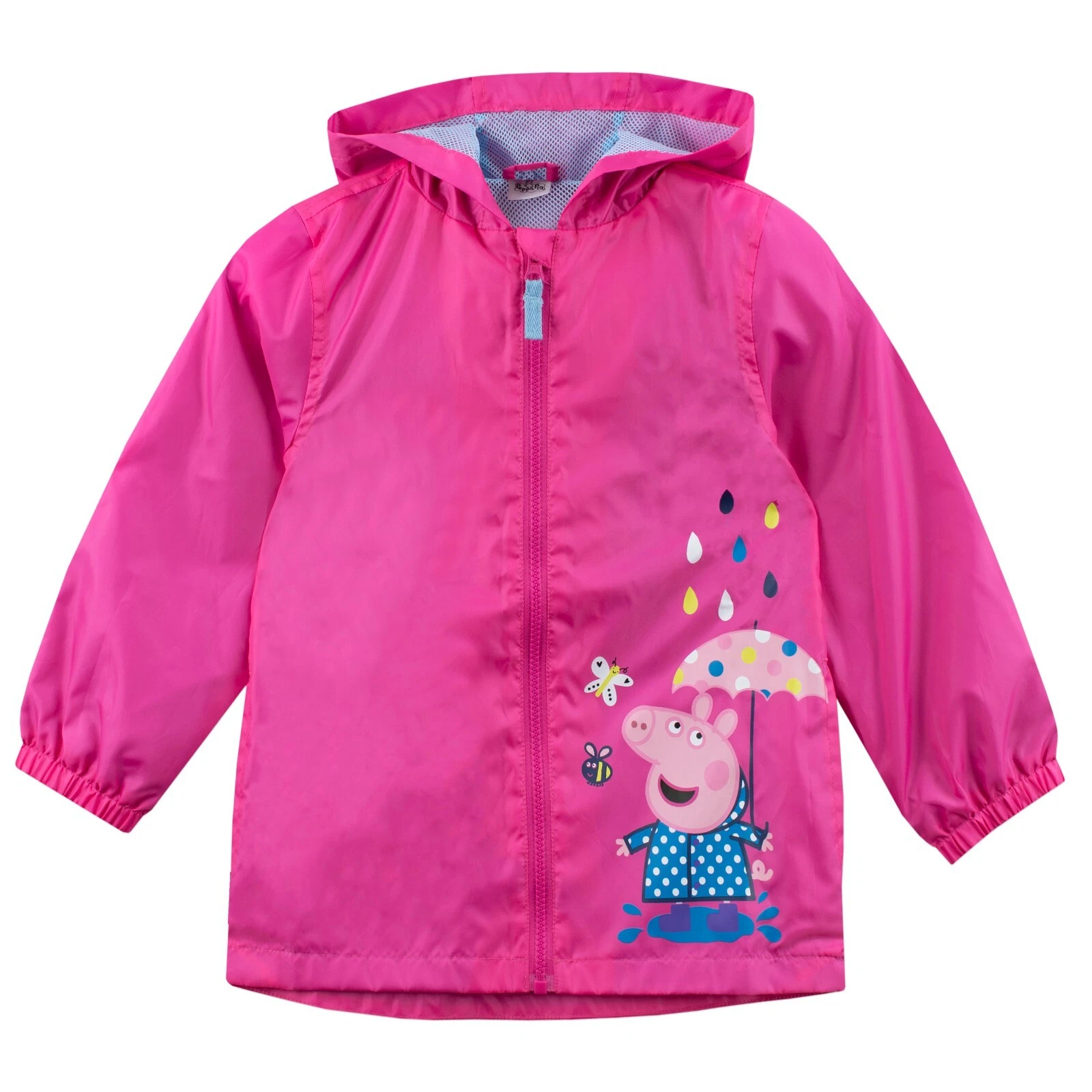 Peppa Pig Raincoat Kids Girls 12 18 24 Months 2 3 4 5 6 7 8 Years Jacket Pink
Opens in a new window