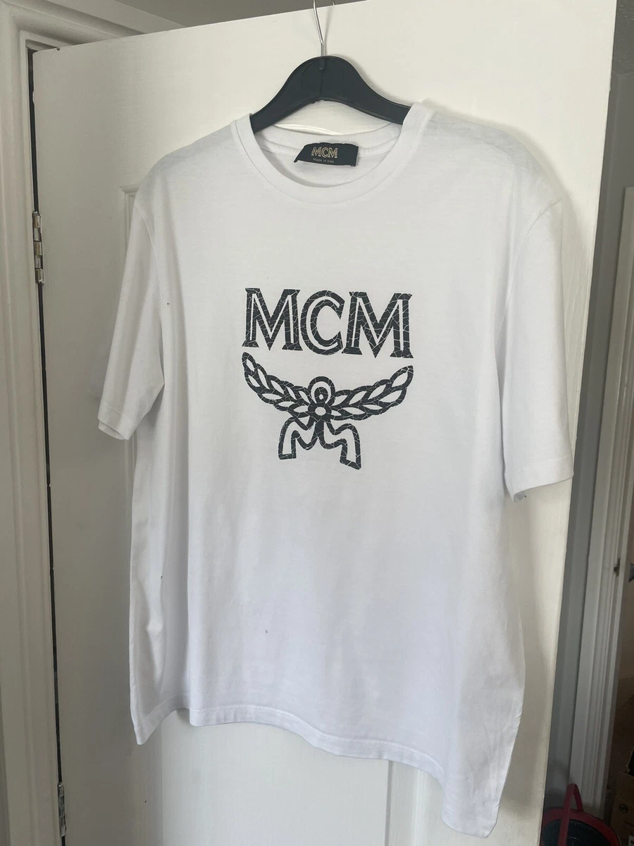 Mcm t shirt mens cheap