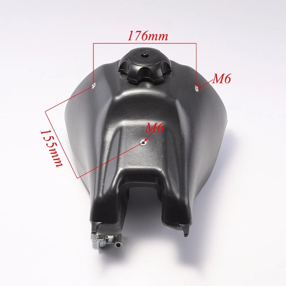 Kit de carenado de guardabarros de plástico y tanque de combustible para moto de cross CRF70 XR 125cc 140cc Foto 3 de 4