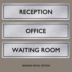 046 Personalised Direction Right Metal Aluminium Sign Door House Office Plaque
