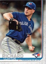 2019 Topps Update Series #US57 Clayton Richard Toronto Blue Jays