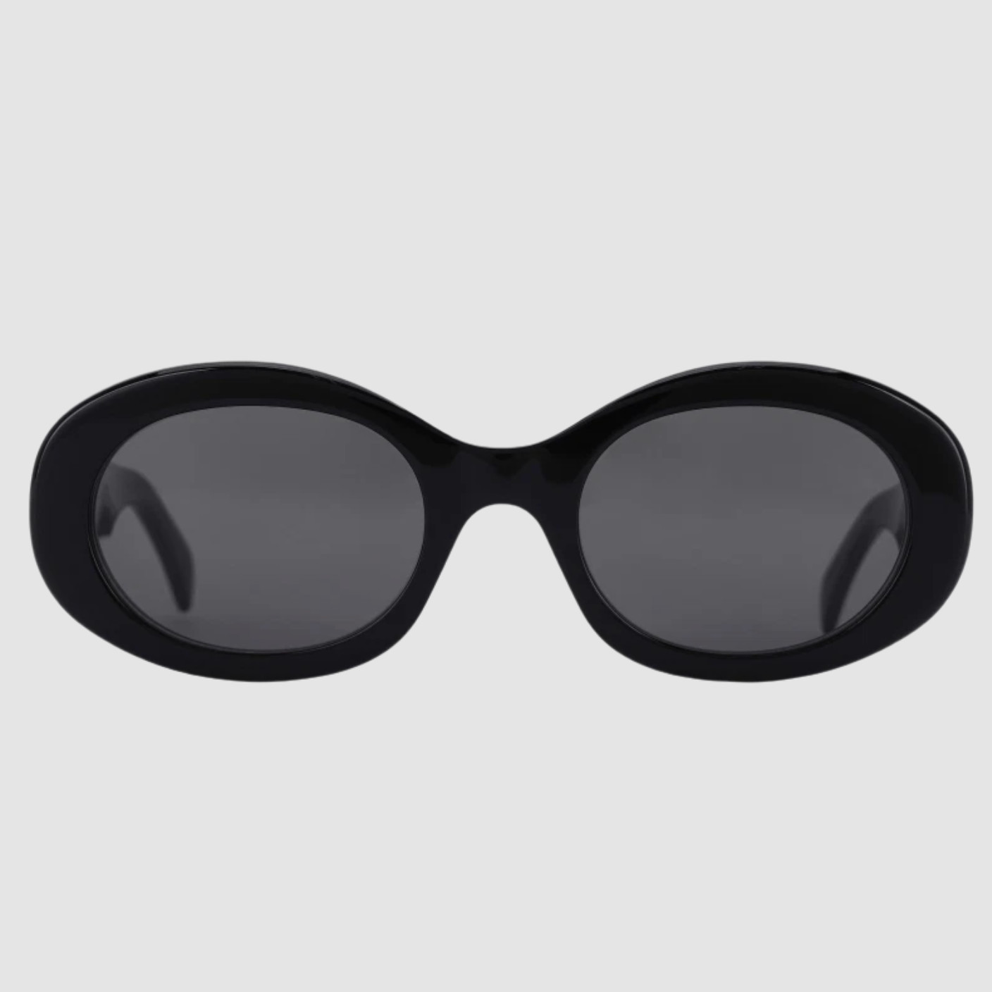 (W) Celine Triomphe 01 Sunglasses in Acetate Black . image 2