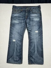 True Religion Bootcut Distressed Jeans - Men's size 38 x 28