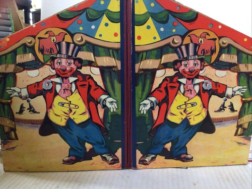 1950s Big Top Circus Book Pop-Up Vintage 3-D Paper Diorama - READ - Imagen 7 de 13