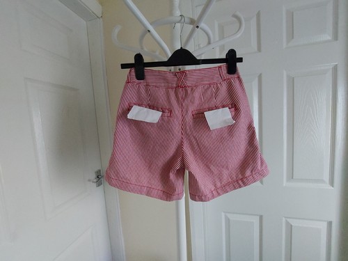 Shorts “ Denim &CO.“Deck Shorts Red White Colour Size: 6 ( UK ) Eur 34 - Picture 11 of 15