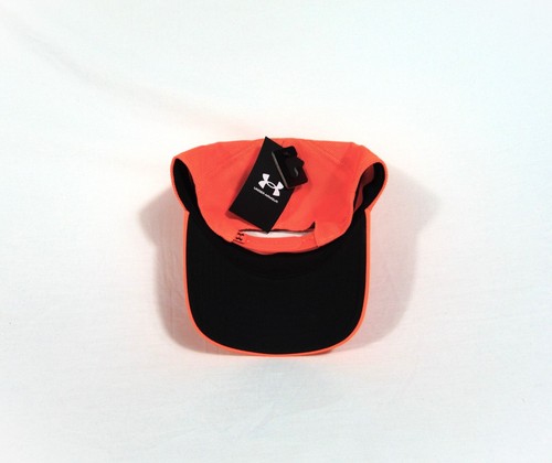 Under Armour Caza Blaze Naranja Camionero Snapback Sombrero OSFM 1386655 825 NUEVO - Imagen 6 de 9