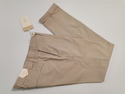 HERREN HOSE PIZONE PZO SKINNY FIT PZV89/32047 SAND MADE IN ITALY AUT/INVER
