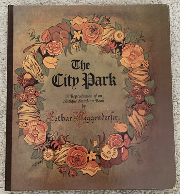 The City Park A Stand-Up Book Lothar Meggendorfer, Hardcover