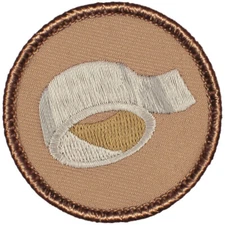 Duct Tape Patrol Patch - 2" Round Embroidered Patch