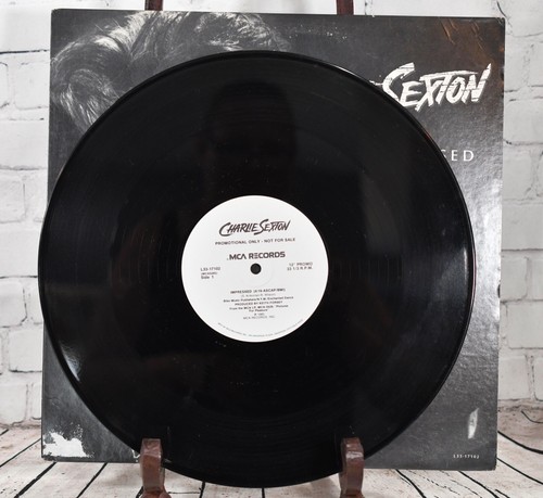 Charlie Sexton – Impressed 12" Promo, Single, 33 1/3 RPM, 1985 - Picture 3 of 3