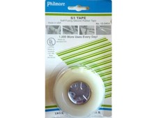 Philmore 12-3404 Self-fusing Silicone Rubber Emergency Repair Tape, Clear 10 ft