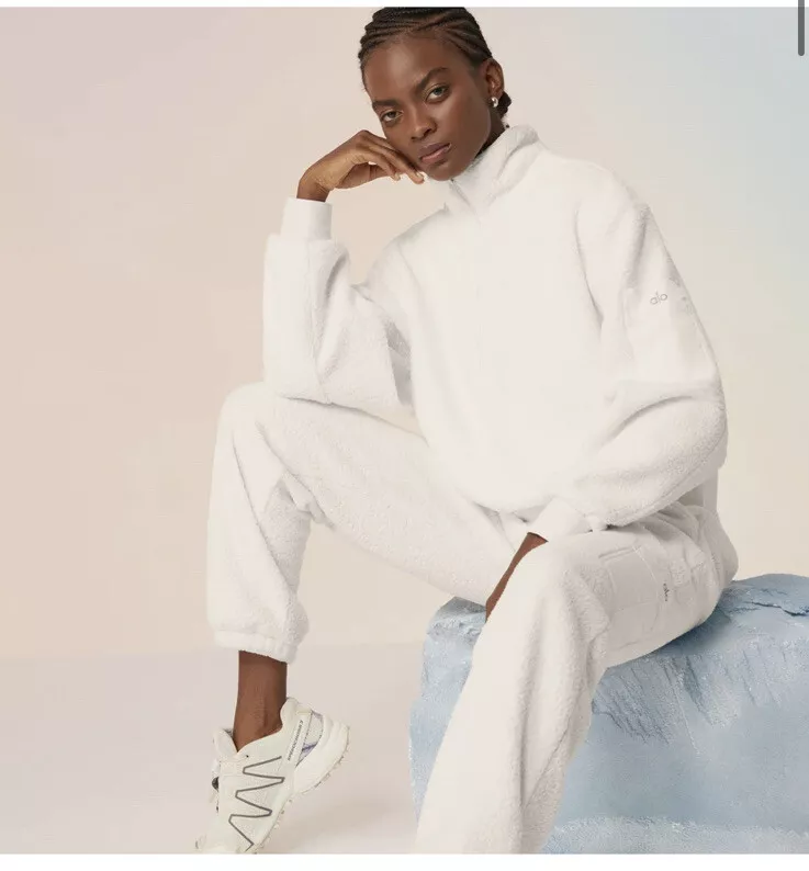 Alo half online zip hoodie