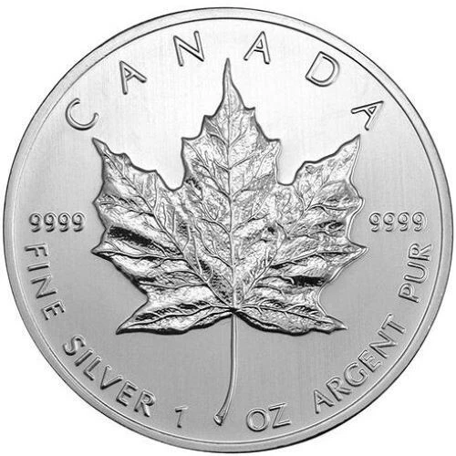 2013 Canadian $ 5 Dollars Maple Leaf 1 oz .9999 Silver Coin - Image 2 of 2