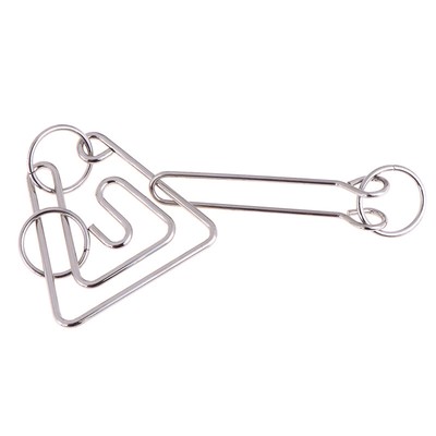 Classic Challenging Metal Wire Puzzle Brain Teaser Game for Adults Kids To R'AP