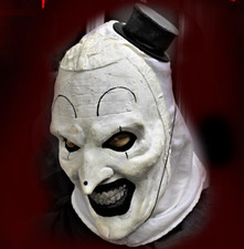 TERRIFIER latex MASK ART the CLOWN gothic horror COSPLAY Halloween Prop DISFRAZ