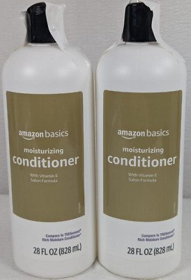 Amazon Basics - Moisturizing Conditioner - Pack of 2 - 28 oz ea. - exp: 01/27
