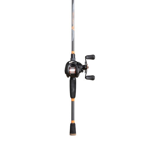 Ozark Trail Baitcast Rod & Reel Fishing Combo, Medium Action, 6.5ft Black orange - Picture 4 of 4