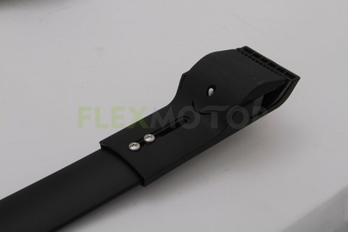 Barras transversales de aluminio negro de 2 piezas aptas para portaequipajes de techo Infiniti QX50 2013-2017 - Imagen 17 de 21