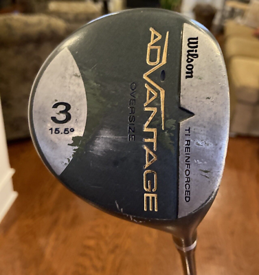 Wilson Advantage 3-Wood ⛳ RH 15.5 Degree Loft Graphite Shaft