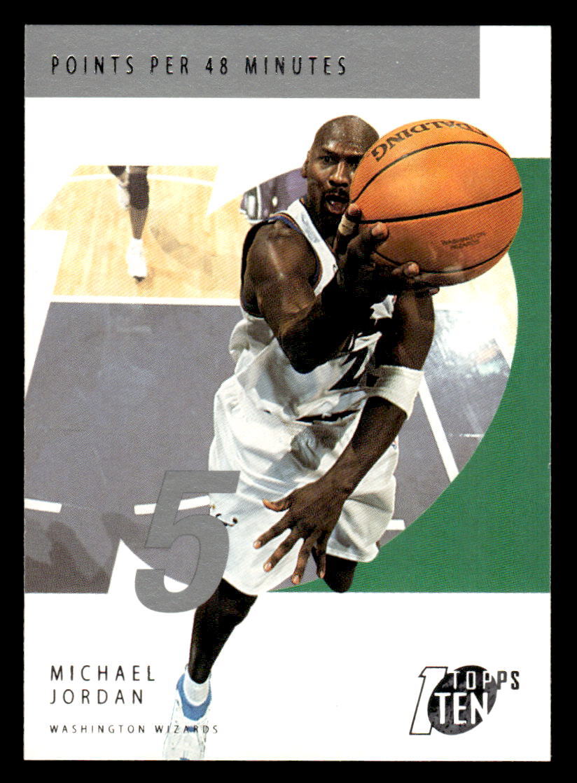 2002-03 Topps Ten #15 Michael Jordan