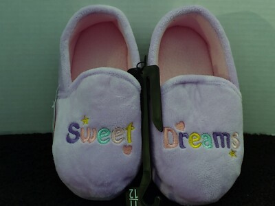 FREE Wonder Nation Dan Dee Sweet Dreams Bootie Slippers Size 9/10  11/12 NWT