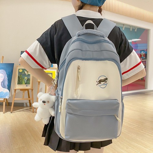 Neu 16 Zoll Schultertasche Pop Schule Rucksack Bookbag Schulranzen Reisetasche Jugendliche - Bild 4 von 32